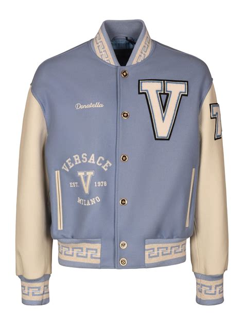 versace letterman jacket